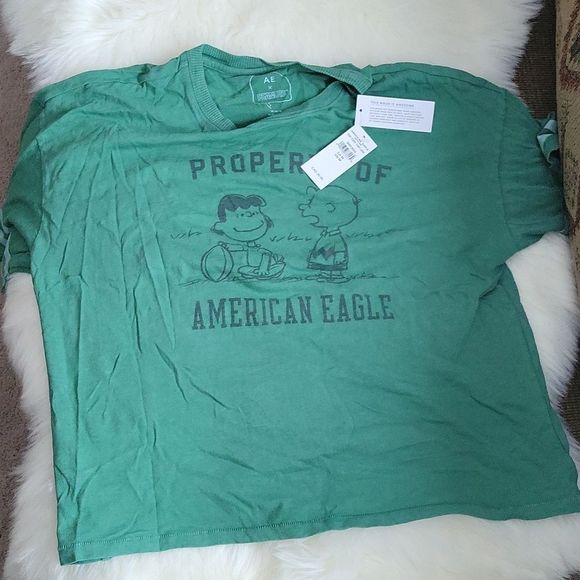American Eagle Outfitters Tops - American Eagle X Peanuts Athletic T-Shirt